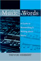 Music in Words book cover